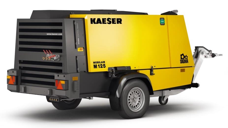 Compresseur mobile Kaeser M125 — 11,5 m³/min