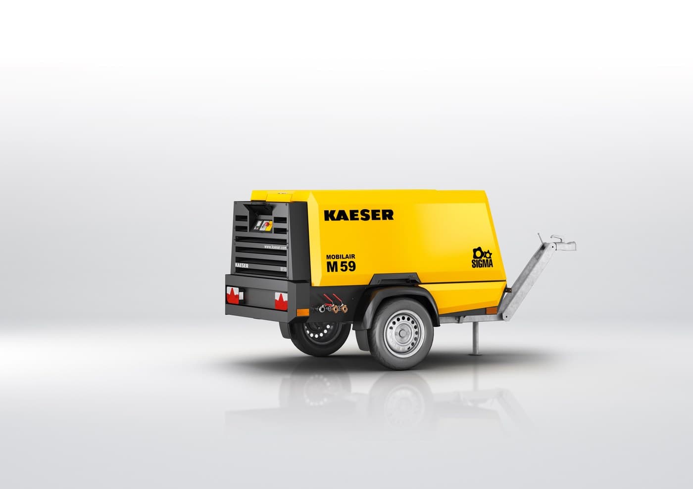 Compresseur mobile Kaeser M59 — 5,5 m³/min